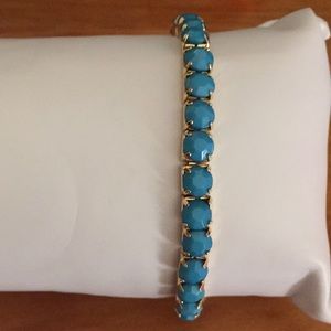 Gold and Blue bracelet